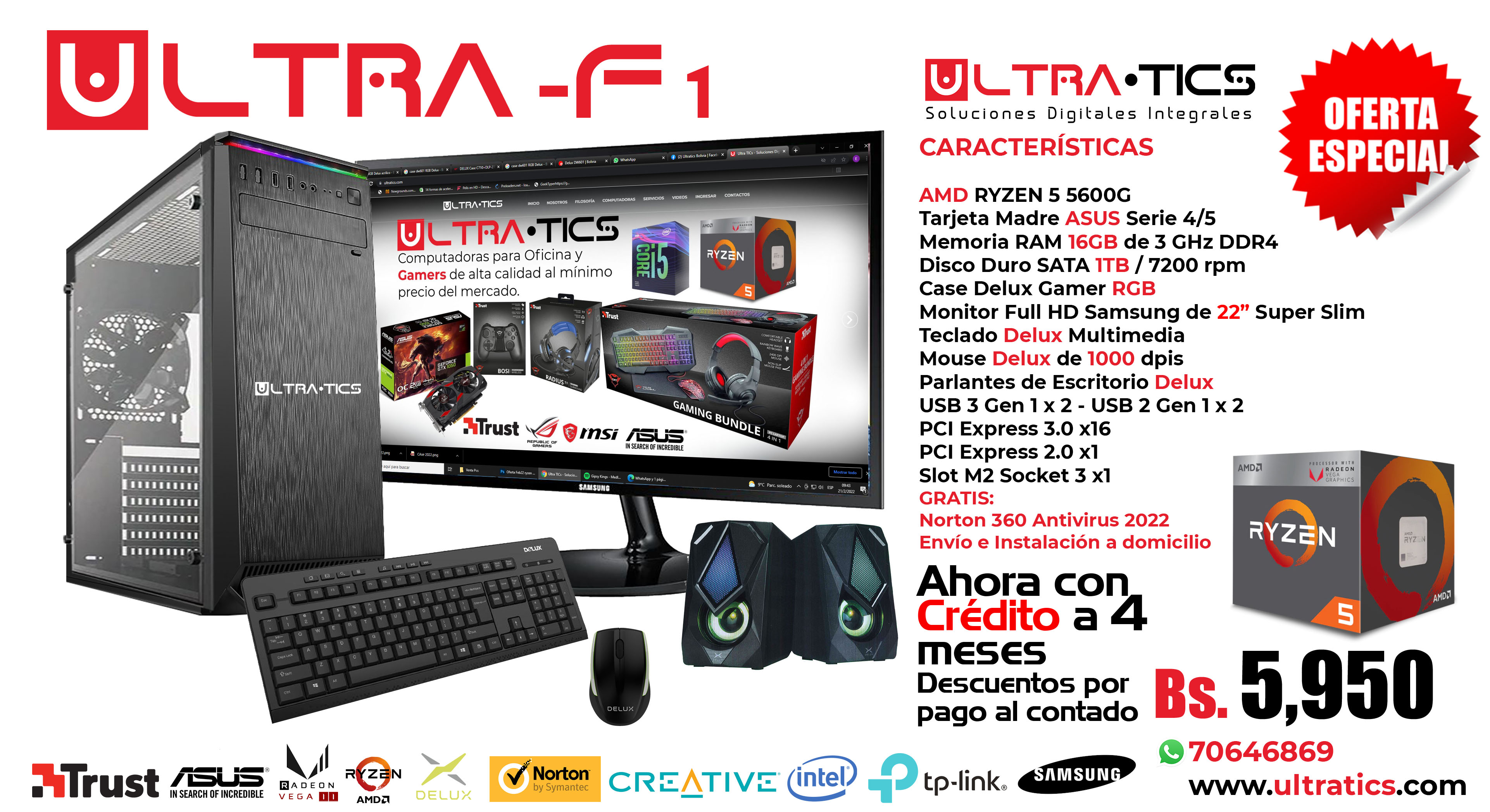 Línea de computadoras OPTIMUS